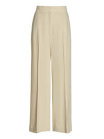 Beige Loose Flat Front Pant 1