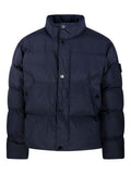 Navy Blue Quilted Jacket 1