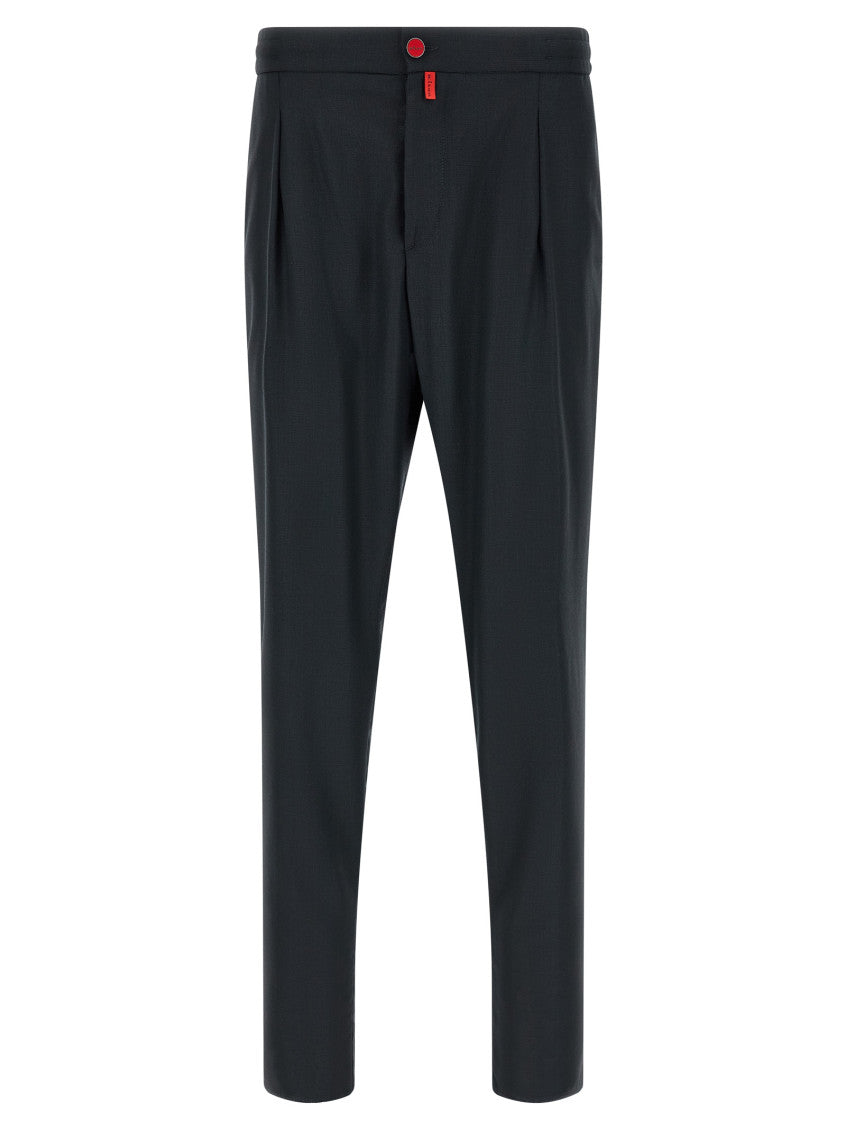 Blue Wool Pants 1