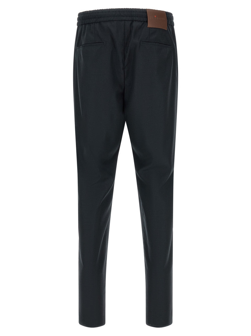 Blue Wool Pants 2