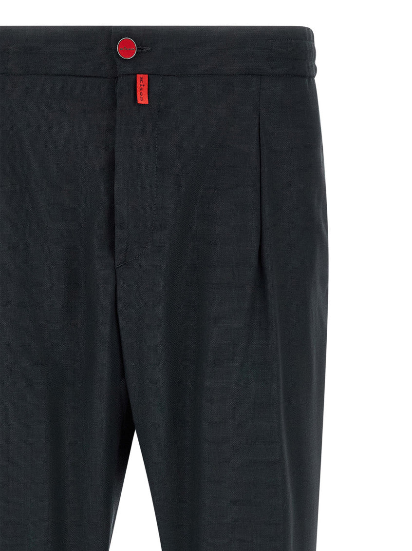 Blue Wool Pants 3