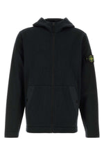 Black Zip Up Hood Sweatshirt 1