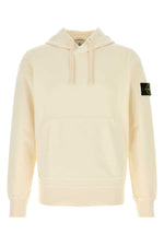 Off White Solid Regular Hoodie 1
