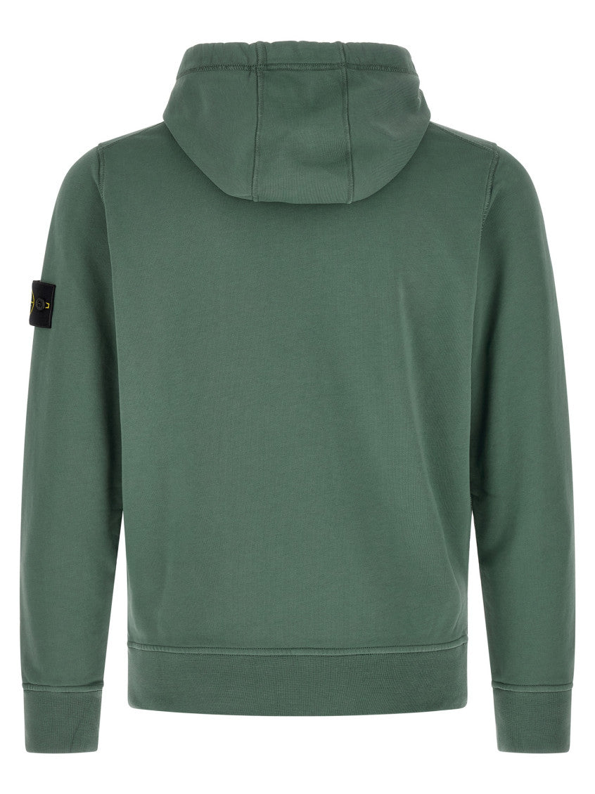 Green Solid Regular Hoodie 2