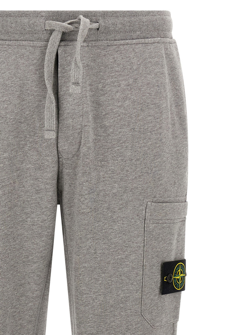 Grey Slim Drawstring Joggers 3