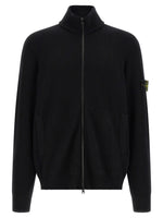 Black Regular Zip Up Cardigan 1