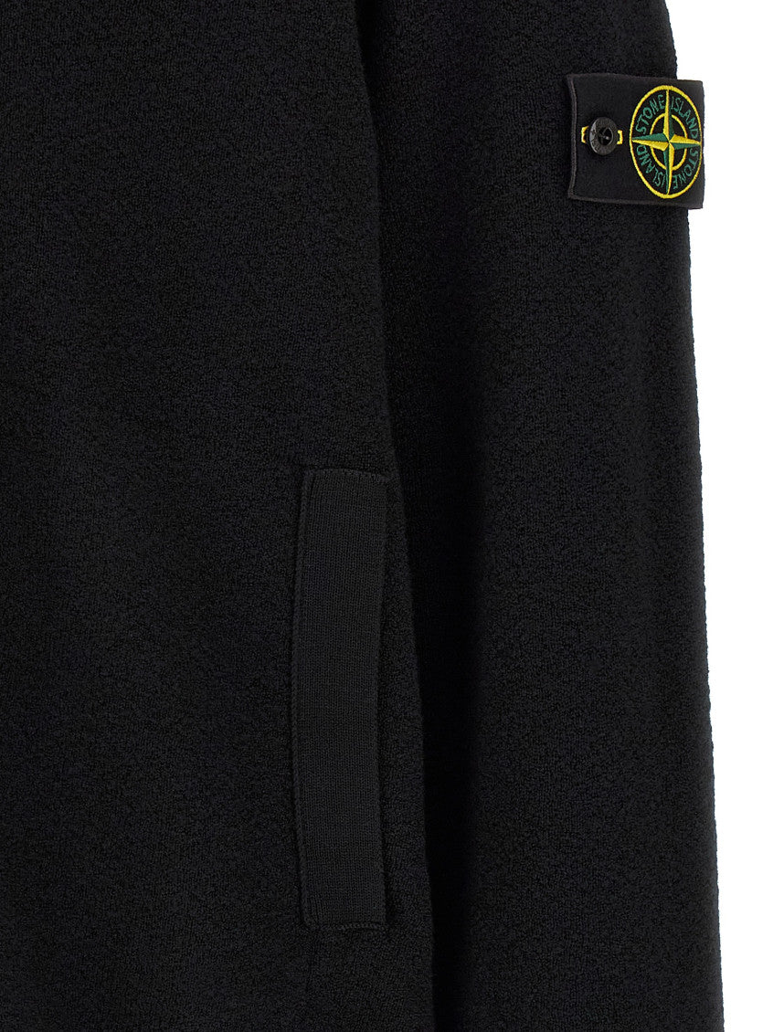Black Regular Zip Up Cardigan 4