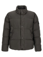 Grey Quilted Regular Jacket 1