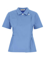 Light Blue Regular Solid Shirt 1