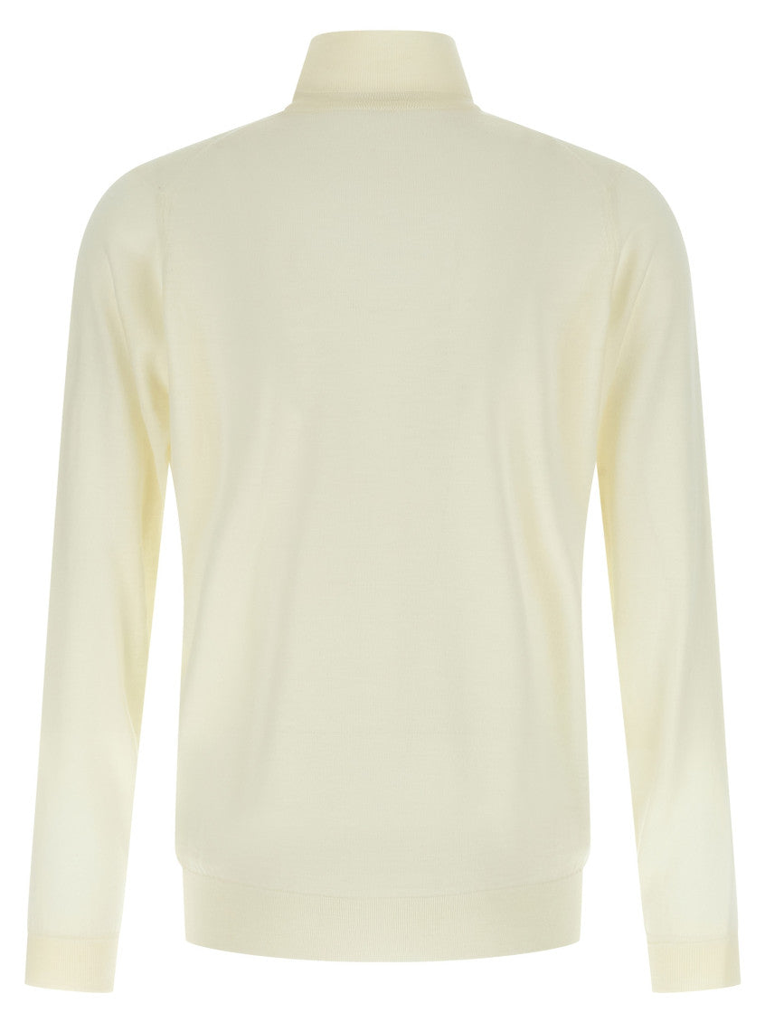 White 'Richards' Sweater 2