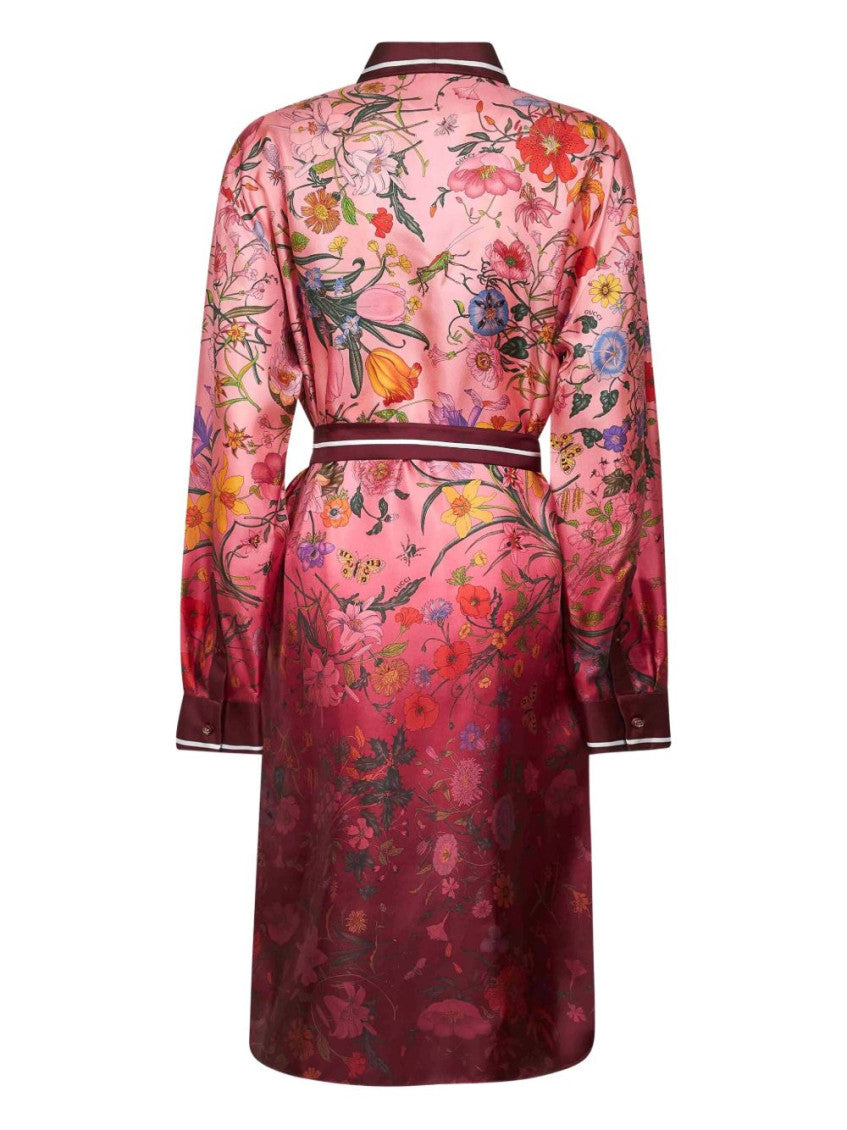 Multicolor Flora Print Dress 2
