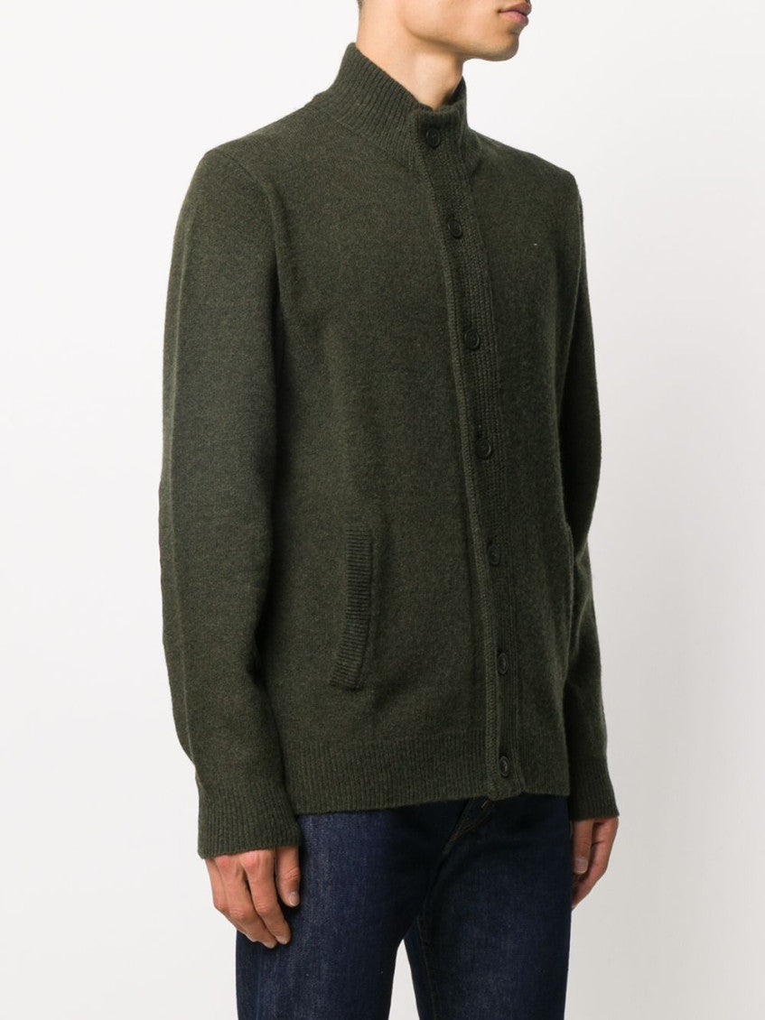 Green Essential patch zip through 3