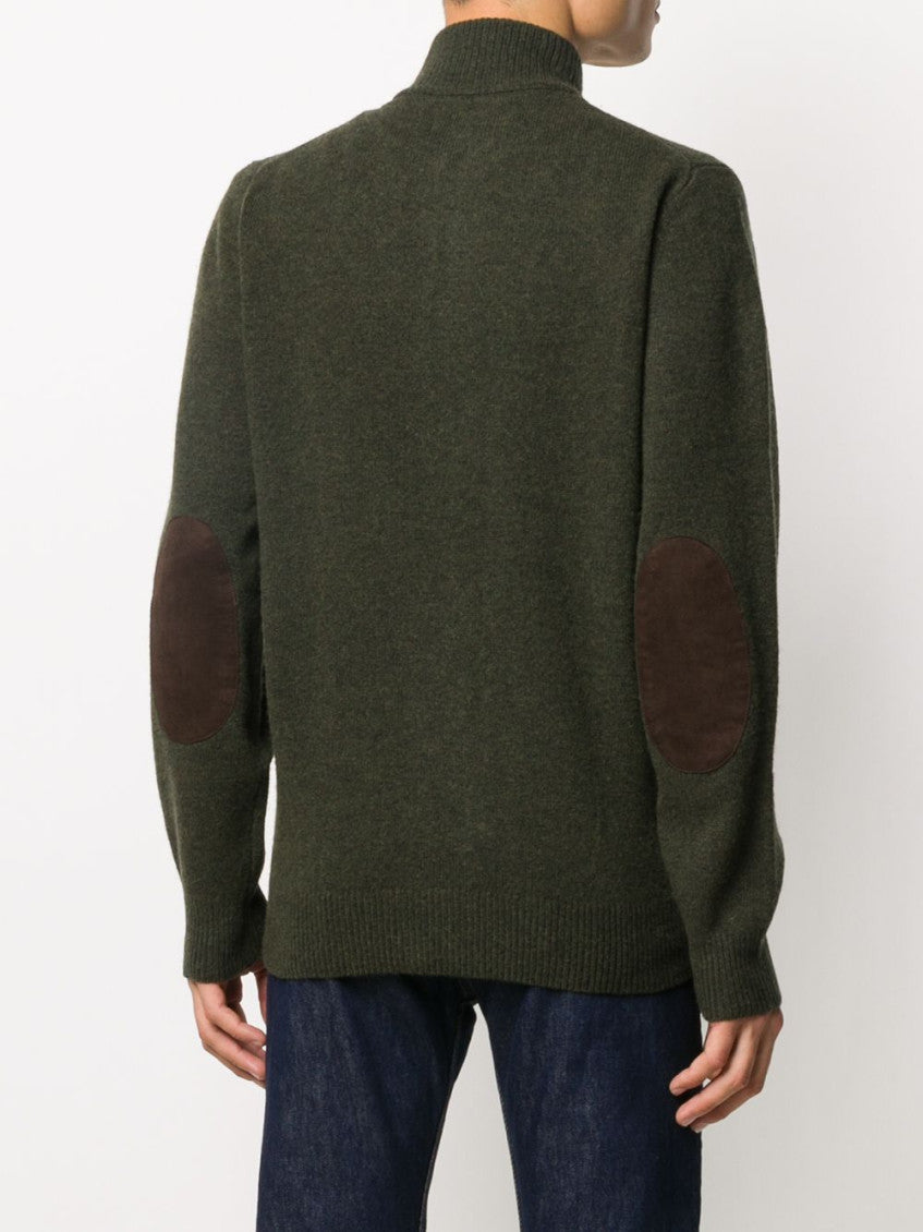 Green Essential patch zip through 4