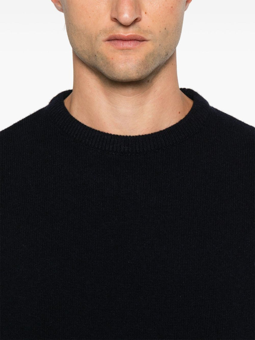 Navy Blue Holden crew neck sweater 5
