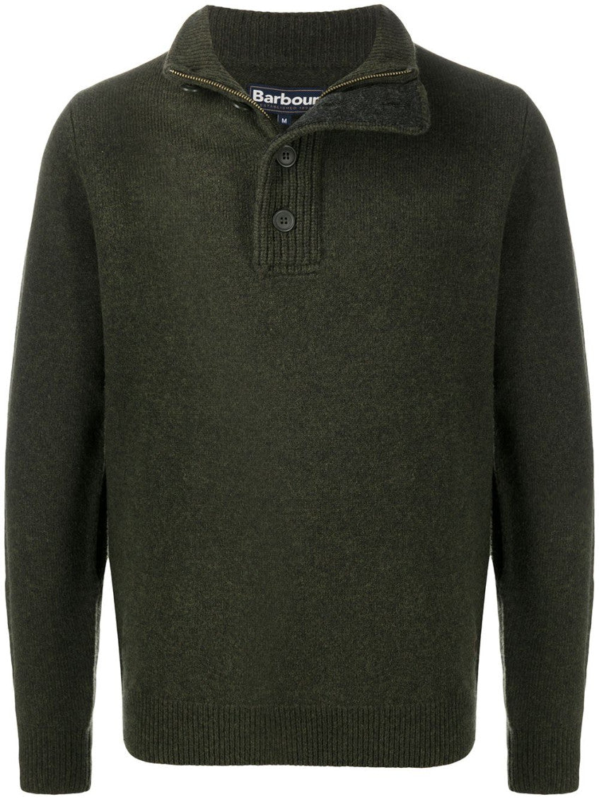 Green Essential Sweater 1