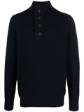 Navy Blue Essential Patch Zip 1