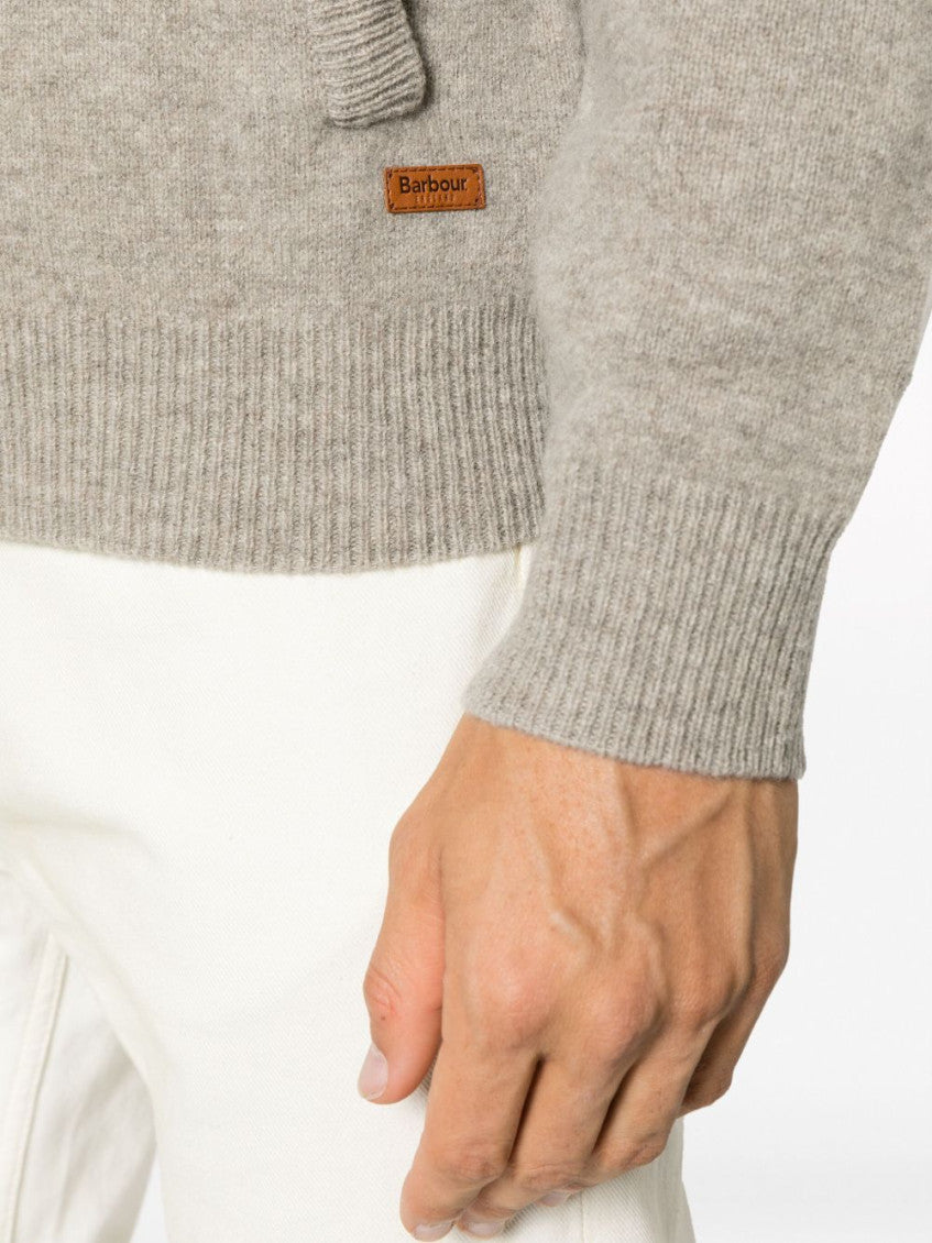 Light Grey Essential Patch Zip 3