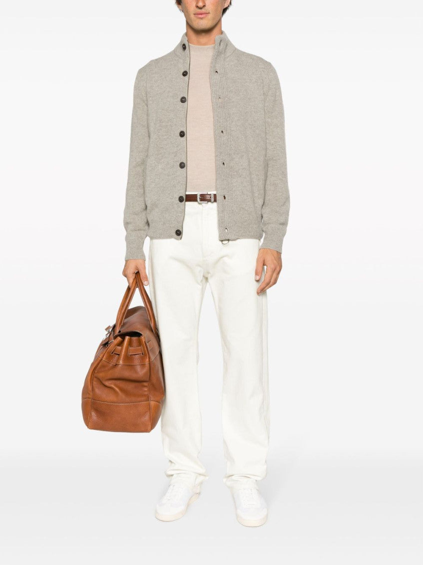 Light Grey Essential Patch Zip 4