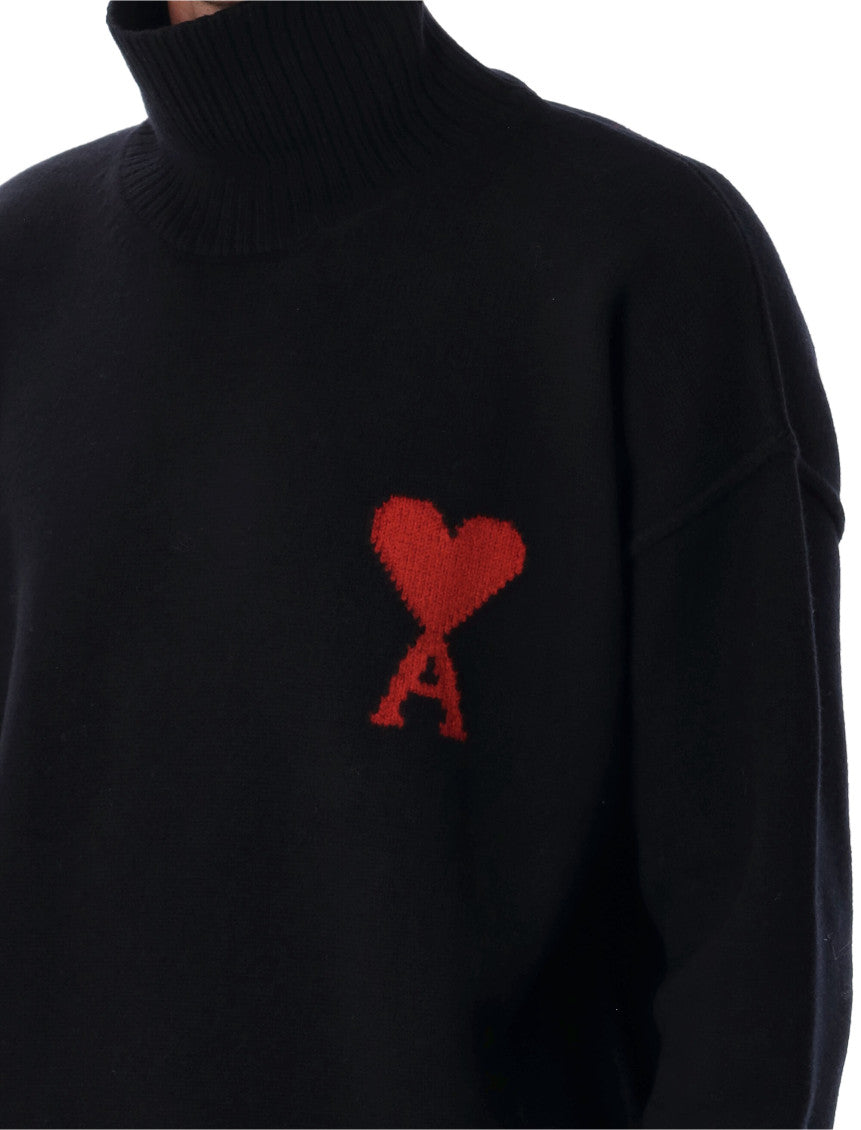 Black High neck Pullover 3