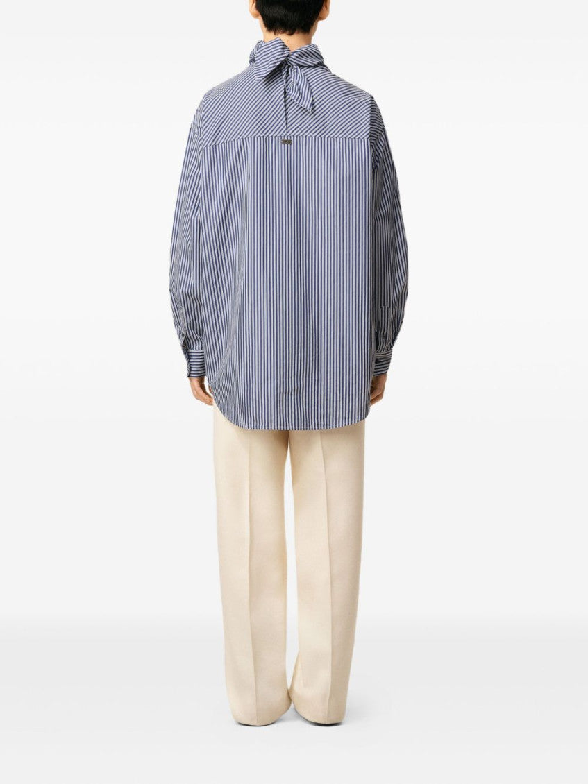 Sky Blue Bandana cotton shirt 2