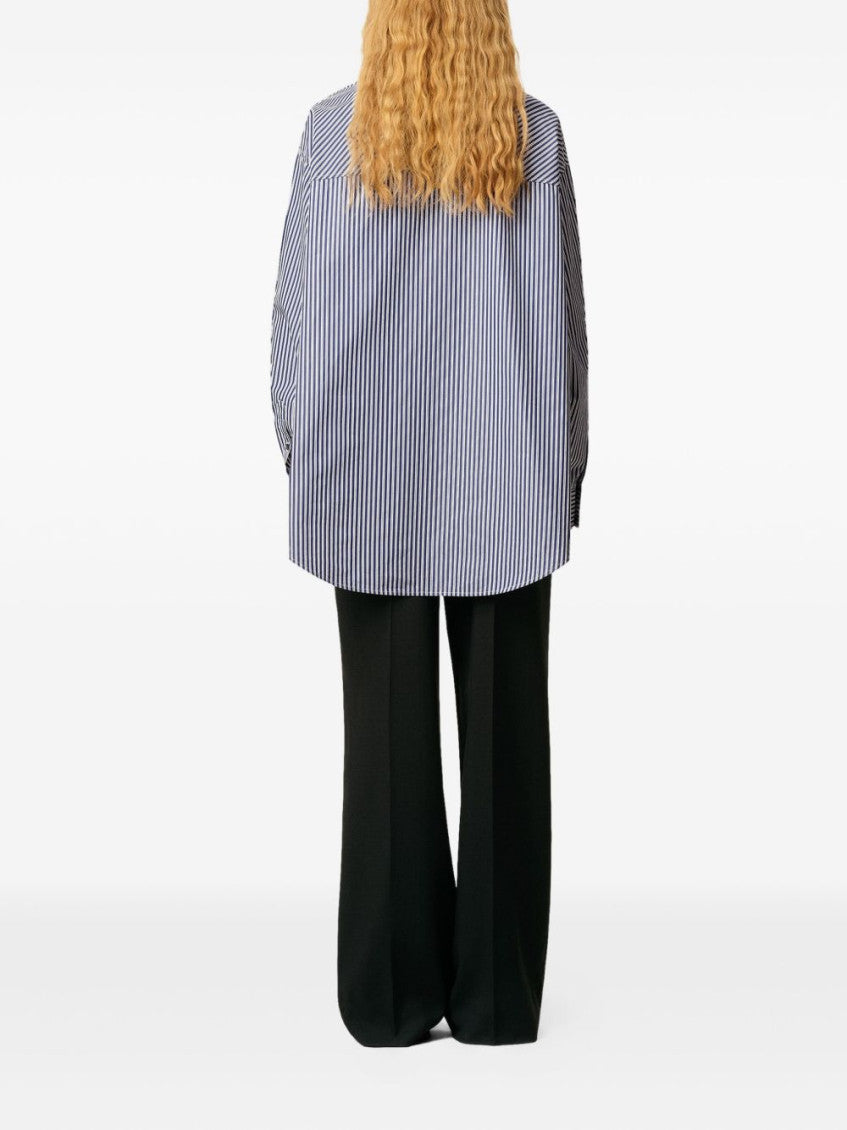 Sky Blue Bandana cotton shirt 4