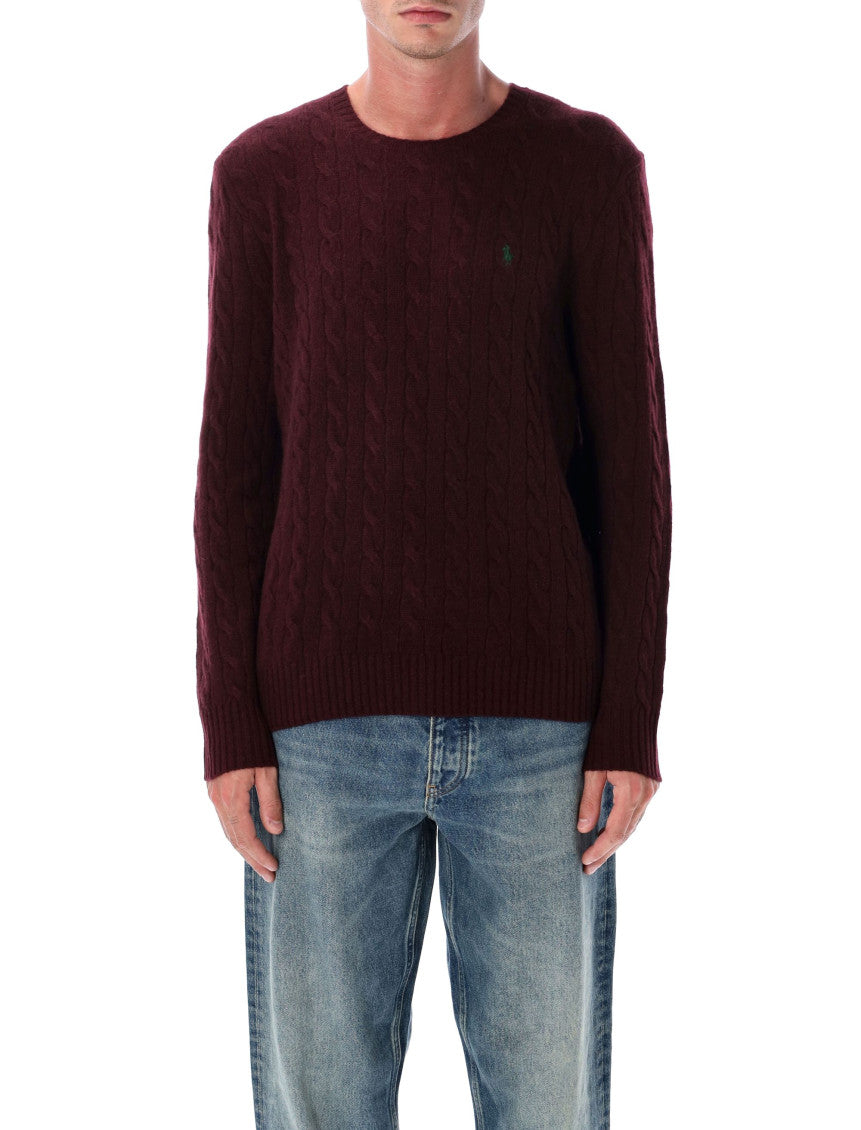 Maroon Crewneck Sweater 1