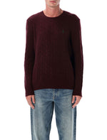 Maroon Crewneck Sweater 1
