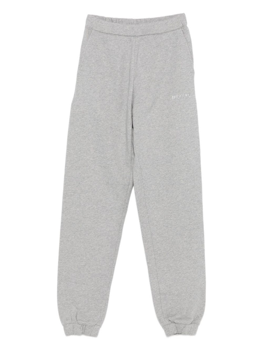 Light Grey Cotton Trackpants 1
