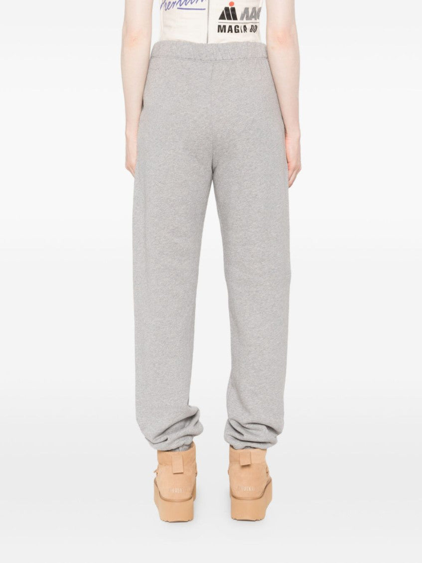 Light Grey Cotton Trackpants 3
