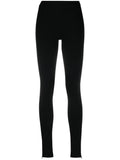 Black Zipped leggings 1