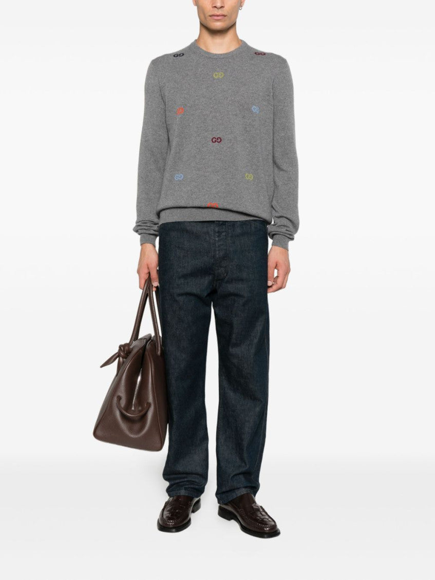 Grey Logo Sweater 5