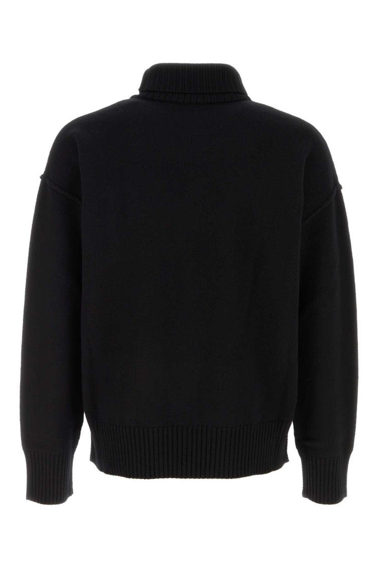 Dark Grey High neck Pullover 2