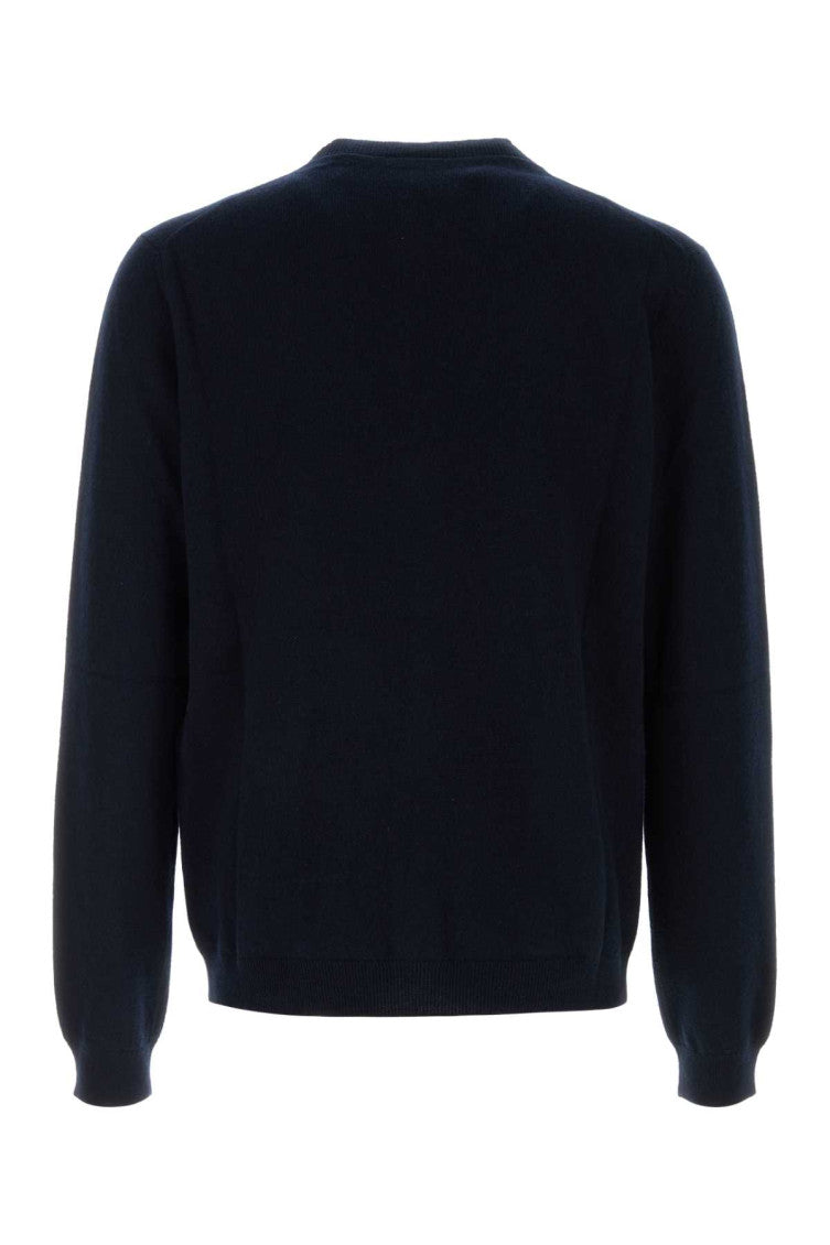 Midnight blue cashmere cardigan  2