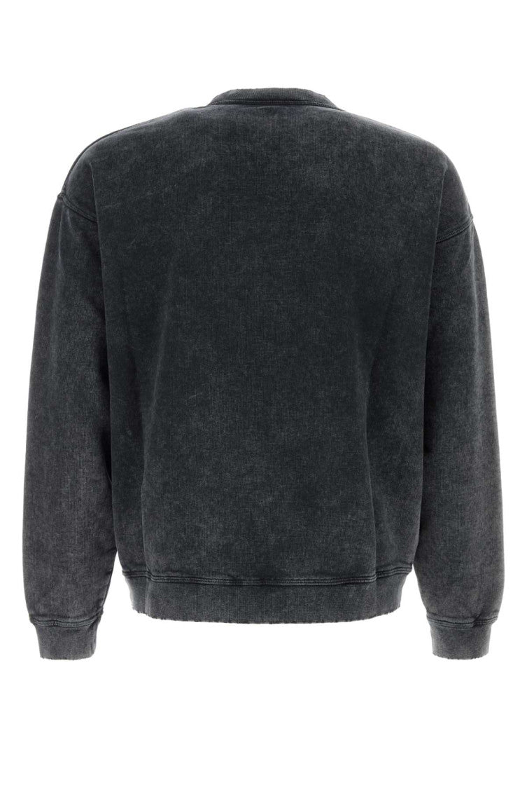 Dark Grey Cotton Sweatshirt 2