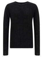Black Alpaca wool sweater 1