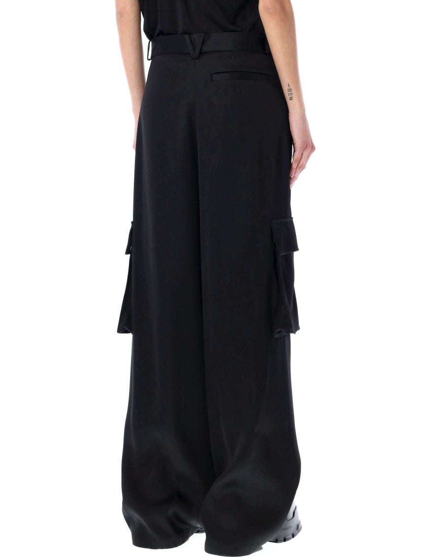 Black CARGO PANT DUCHESSE 3