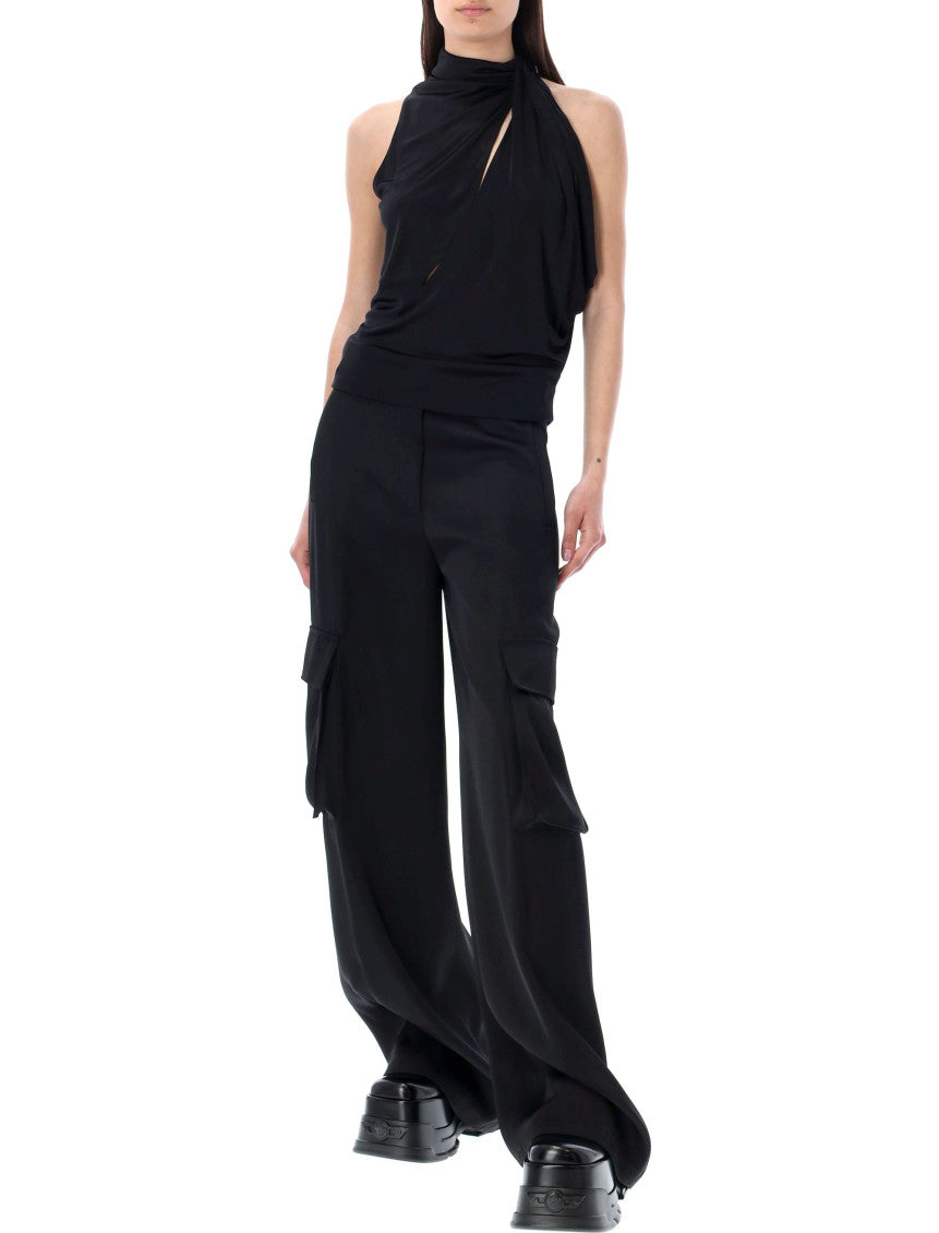 Black CARGO PANT DUCHESSE 4