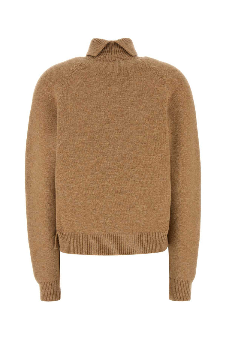 Camel cashmere blend sweater 2