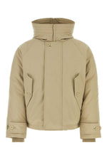 Beige Oversize Padded Jacket 1