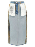 Light Blue 'Inside-Out' skirt 1