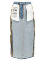 Light Blue 'Inside-Out' skirt 1