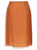 Brown Organza skirt 1