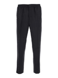 Dark Grey Elasticated Trousers 1