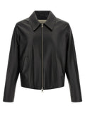 Black Shirt Collar Jacket 1