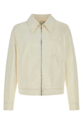 Off White Zip-Up Jacket 1