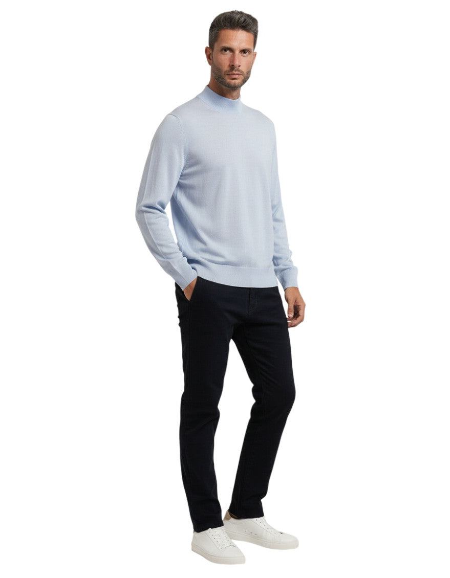 Light Blue Regular Sweater 1