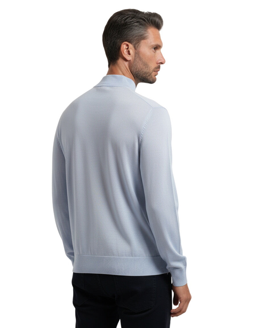 Light Blue Regular Sweater 2