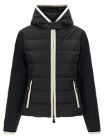 Black Quilted Hood Jacket 1