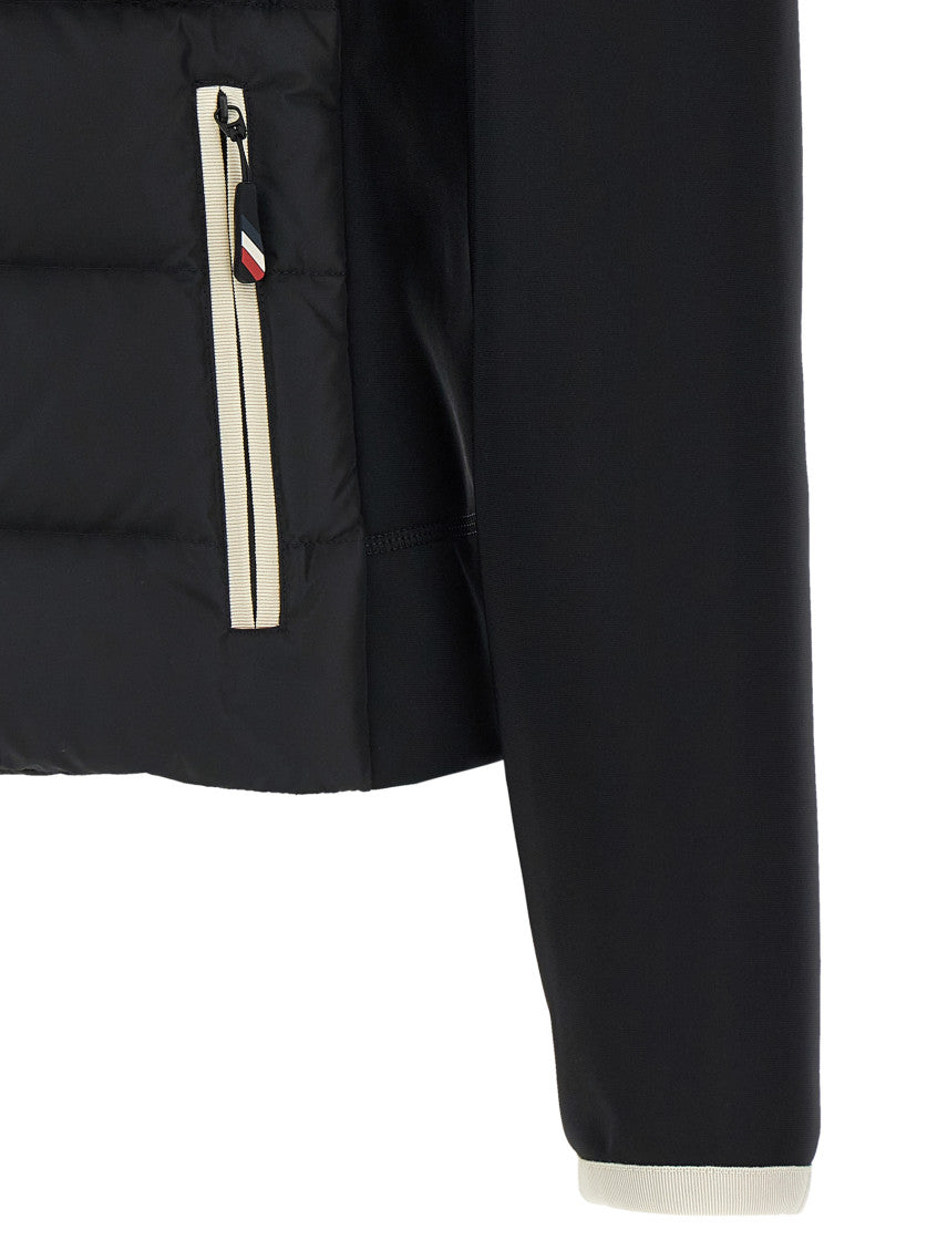 Black Quilted Hood Jacket 4