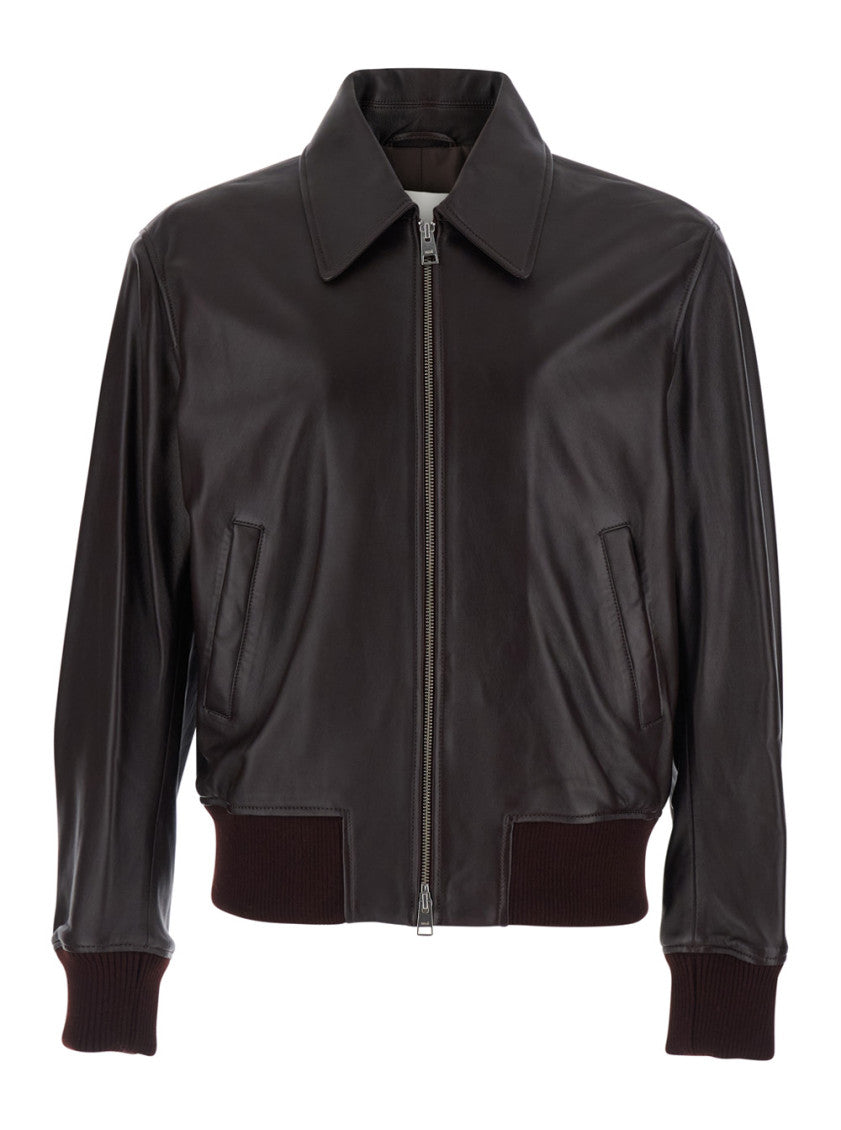 Dark Brown Regular Jacket 1